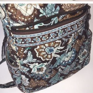 Vera Bradley small backpack several pockets
